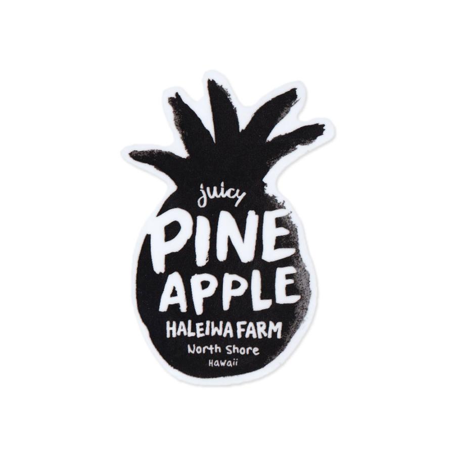 ハレイワハッピーマーケット ステッカー おしゃれ ハワイ 雑貨 スーツケース アウトドア 車 バイク HALEIWA HAPPY MARKET サイズM FARM