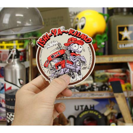 ステッカー 軽トラック モンスター かっこいい おしゃれ ホットロッド