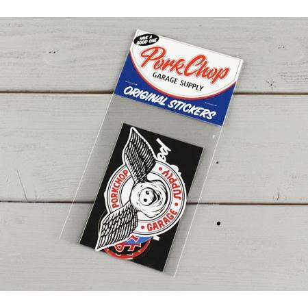 ポークチョップ PORKCHOP ステッカー アメリカン 車 かっこいい