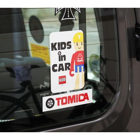 ステッカー 子供が乗っています KIDS IN CAR 車 おしゃれ かっこいい トミカ カーステッカー アメリカン tomica｜planfirst｜04