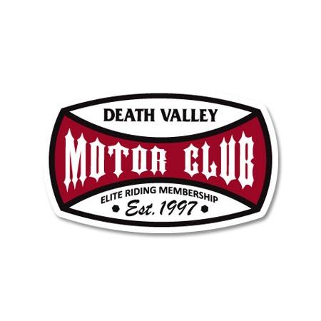 ステッカー アメリカン おしゃれ バイク 車 かっこいい ホットロッド カスタム レーシング カーステッカー Motor Club Icons Death Valley Sc Mci101 Ahd U S Junkyard 通販 Yahoo ショッピング