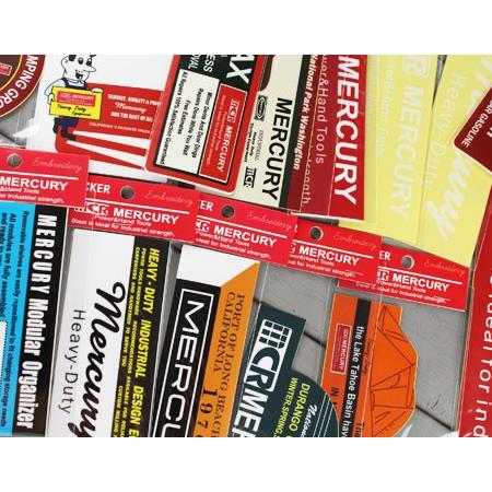 マーキュリー ステッカー アメリカン おしゃれ 車 バイク ブランド かっこいい アウトドア スーツケース カーステッカー Mercury White Sc Me Mcr U S Junkyard 通販 Yahoo ショッピング