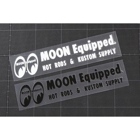 ムーンアイズ ステッカー 車 アメリカン かっこいい おしゃれ カーステッカー 転写ステッカー ホットロッド MOONEYES MOON Equipped｜planfirst｜02