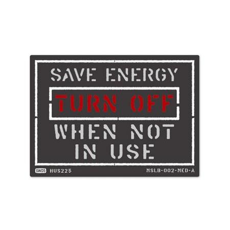 ステッカー アメリカン ミリタリー ステンシル かっこいい おしゃれ 世田谷ベース インテリア 注意書き 案内 サイン 表示 節電 消してください Sc Mslb002meda Sxw U S Junkyard 通販 Yahoo ショッピング