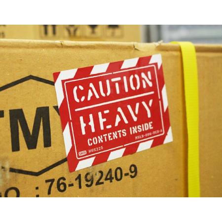 ステッカー アメリカン ミリタリー ステンシル 限定タイムセール かっこいい おしゃれ 世田谷ベース インテリア Caution サイン 案内 重量物 表示 注意 注意書き