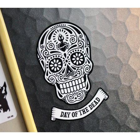 ステッカー スカル メキシカンスカル アメリカン 車 アウトドア スーツ