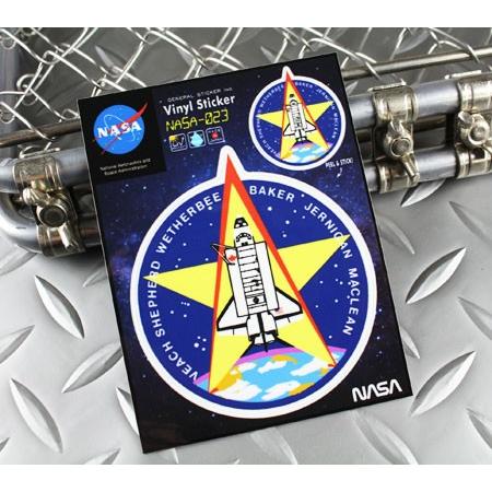 NASA ステッカー 車 かっこいい アウトドア おしゃれ アメリカン