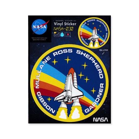 Nasa ステッカー 車 かっこいい アウトドア おしゃれ アメリカン ミリタリー 宇宙 スペースシャトル カーステッカー アメリカ アメリカン雑貨