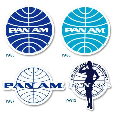 ステッカー パンナム Pan Am アメリカン 車 かっこいい おしゃれ