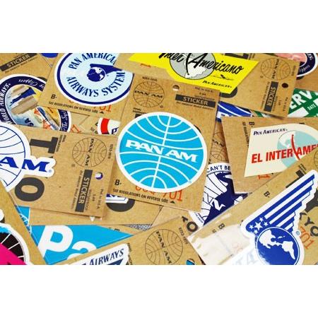 ステッカー パンナム PAN AM アメリカン 車 かっこいい おしゃれ