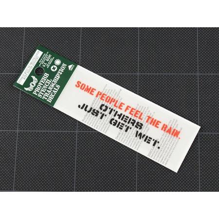 ステッカー ミリタリー アメリカン 車 バイク ステンシル ことわざ おしゃれ かっこいい 世田谷ベース 雨を感じられる人も濡れるだけの人もいる 10pst Sc Pst069 Sxw U S Junkyard 通販 Yahoo ショッピング