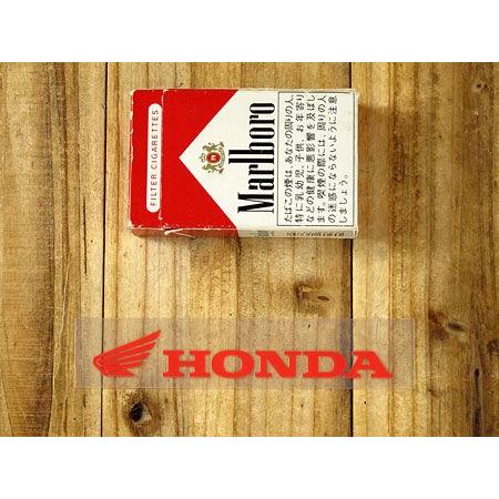 ステッカー ホンダ アメリカン 車 おしゃれ バイク ヘルメット かっこいい HONDA 転写式 ウイング ロゴ レッド サイズS | ホンダ | 01