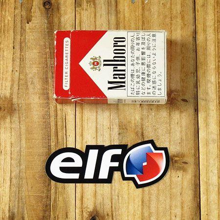 elf エルフ ロゴステッカー Amazon.co.jp: elf(エルフ) ステッカー モノトーン サイズS