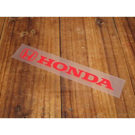 ステッカー ホンダ 車 アメリカン おしゃれ バイク ヘルメット かっこいい Honda 転写式 Hマーク ロゴ レッド サイズs メール便ok Sc R309 Tms 贈答