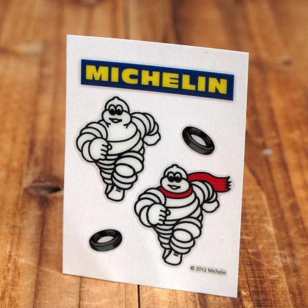 ステッカーセット 車 ミシュラン アメリカン おしゃれ バイク ヘルメット かっこいい ミシュランマン Michelin スカーフビブ｜planfirst