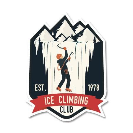 ステッカー ロッククライミング ボルダリング アウトドア アメリカン おしゃれ 車 バイク かっこいい キャンプ Rock Climbing Emblem Ice Climbing Sc Rce002 Ahd U S Junkyard 通販 Yahoo ショッピング