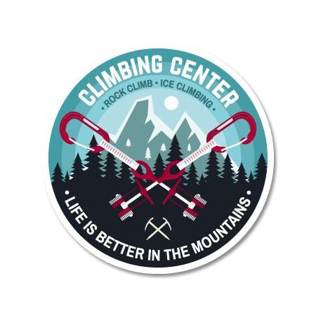 ステッカー ロッククライミング ボルダリング アウトドア アメリカン おしゃれ スーツケース 車 かっこいい キャンプ Rock Climbing Emblem Climbing Center Sc Rce008 Ahd U S Junkyard 通販 Yahoo ショッピング