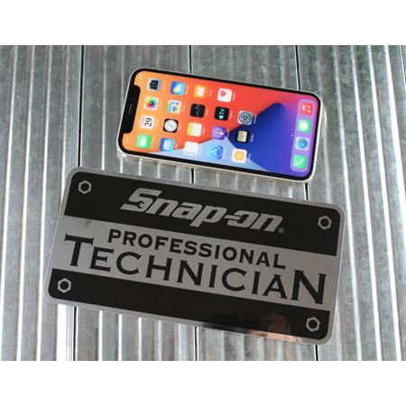 スナップオン ステッカー 車 アメリカン おしゃれ バイク かっこいい レンチ ツール 工具 Snap-on PROFESSIONAL TECHNICIAN メール便OK＿SC-SN017-FNM｜planfirst｜03