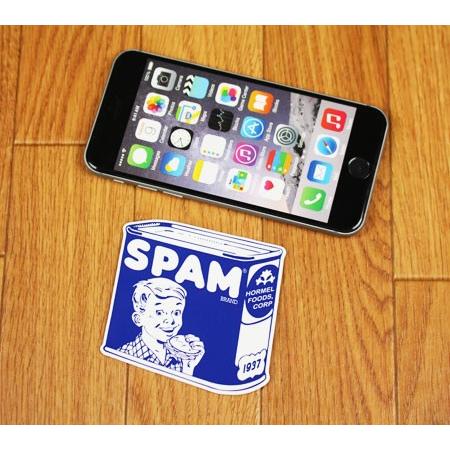 スパム ステッカー 車 バイク スーツケース アウトドア 旅行かばん 冷蔵庫 おしゃれ かわいい アメリカン雑貨 SPAM クラシック缶｜planfirst｜03