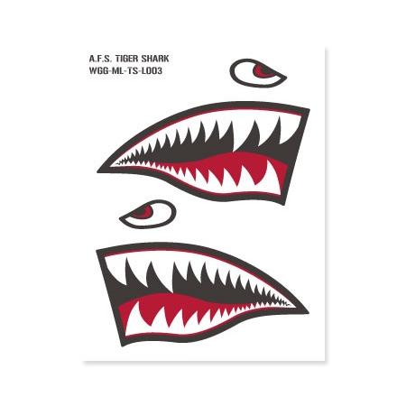 ミリタリー ステッカー アメリカン 車 おしゃれ かっこいい アウトドア スーツケース バイク Us Air Force タイガーシャーク 左右セット サイズl Tsl003 Sc Tsl003 Ahd U S Junkyard 通販 Yahoo ショッピング