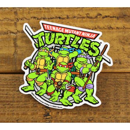 タートルズ ステッカー アメリカン キャラクター アメリカ アメコミ 車
