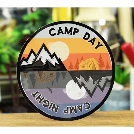 19個　キャンプ　ステッカー　アウトドア 車 ステッカー アウトドア かっこいい おしゃれ CAMP LIFE