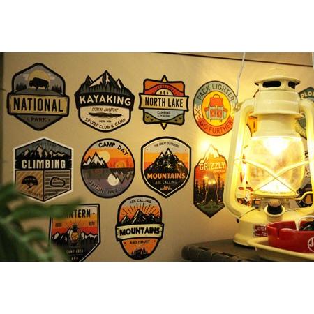 ステッカー アウトドア アメリカン おしゃれ スーツケース 車 バイク かっこいい キャンプ Vintage Outdoor Budges カヤック Kayaking Sc Vob015 Ahd U S Junkyard 通販 Yahoo ショッピング