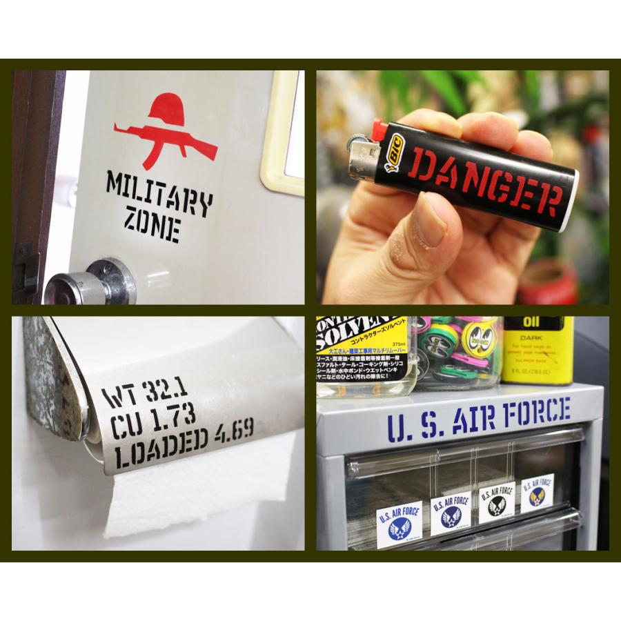 ステンシルシート ステンシルプレート ステンシル アルファベット