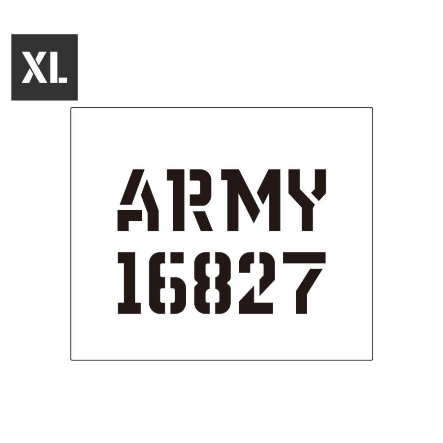 ステンシルシート ステンシルプレート ステンシル アルファベット アメリカン ミリタリー Diy クイックステンシル サイズxl Army 167 Sl Stl1403xl Ahd U S Junkyard 通販 Yahoo ショッピング