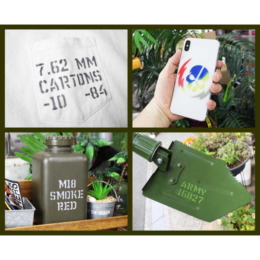 ステンシルシート ステンシルプレート ステンシル アルファベット