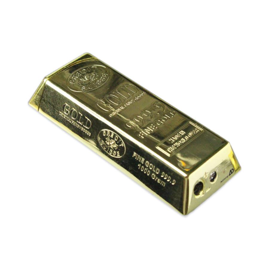 インゴットジェットライター ゴールド ライター 金塊 おもしろライター 面白い 喫煙具 アメリカン雑貨