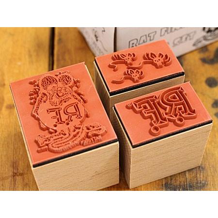 ラットフィンク スタンプ 年賀状 ハンコ 印鑑 文具 RatFink アメリカン