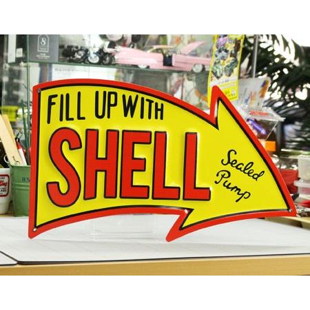 サインプレート アメリカン おしゃれ インテリア雑貨 サインボード 看板 アンティーク レトロ かっこいい ウォールデコ アメリカン雑貨 Emboss Metal Sign Shell Sp Sho U S Junkyard 通販 Yahoo ショッピング