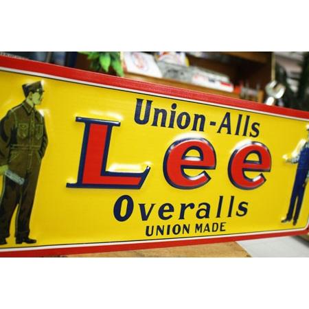 Lee 看板　80's 販促用看板 Amazon.co.jp: Lee サイン 看板 トタン看板 販促品 ブリキ