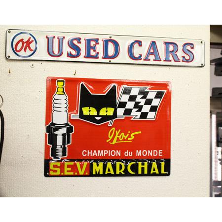 チョビホーロー メタル サイン プレート 看板 SOLD アメリカ 横長