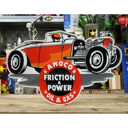 アモコ 看板 サインプレート サインボード アメリカン インテリア 雑貨