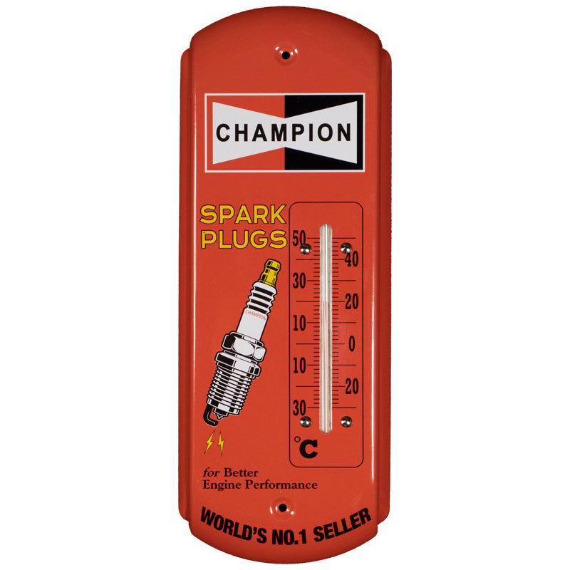 チャンピオン 温度計 おしゃれ アメリカン インテリア雑貨 看板 ガレージ 壁掛け 飾り かっこいい ウォールデコ アメリカン雑貨 Champion Sp Sho U S Junkyard 通販 Yahoo ショッピング