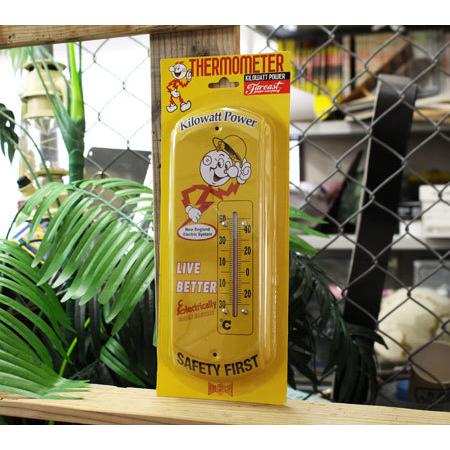 レディ・キロワット 温度計 おしゃれ アメリカン インテリア雑貨 看板