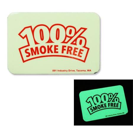サインプレート 禁煙 アメリカン おしゃれ かっこいい 面白い ガレージ 店舗 車 映画館 表示 案内 警告 注意 蓄光 両面テープ Glow Sign 100 Smoke Free Cprt Sp Unt U S Junkyard 通販 Yahoo ショッピング