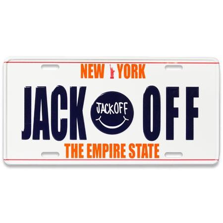 ナンバープレート アメリカ サインプレート おしゃれ インテリア サインボード ダッシュボード スラング Slang Plates Jack Off メール便ok Sp Sho Sp Sho U S Junkyard 通販 Yahoo ショッピング