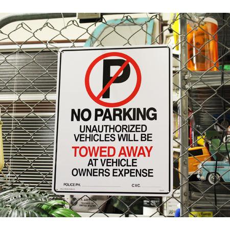 サインプレート サインボード 駐車禁止 看板 案内板 表示板 インテリア 雑貨 おしゃれ 壁 アメリカ Cal01 Sp Cal01 Sho U S Junkyard 通販 Yahoo ショッピング