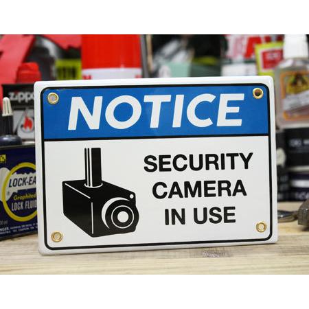 ダルトン セキュリティ サインプレート サインボード 防犯カメラ 監視