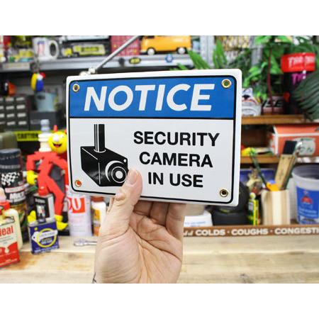 ダルトン セキュリティ サインプレート サインボード 防犯カメラ 監視