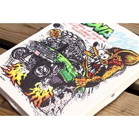 ラットフィンク ポスター キャンバスパネル Rat Fink NOVA サイズS メール便OK＿SP-RAF451NO-MON｜planfirst｜02