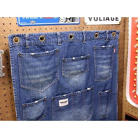 ウォールポケット デニム [おしゃれ/布/壁掛け/収納]＿SR-003022-HTC