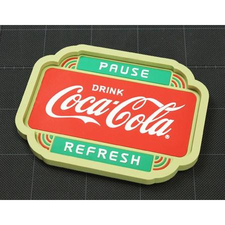 コカコーラ トレー ラバートレー 小物入れ コカコーラ グッズ おしゃれ 便利 収納 卓上 アメリカ アメリカン雑貨 Desktop Sign Pause Sr Cdc001ps Dgt U S Junkyard 通販 Yahoo ショッピング
