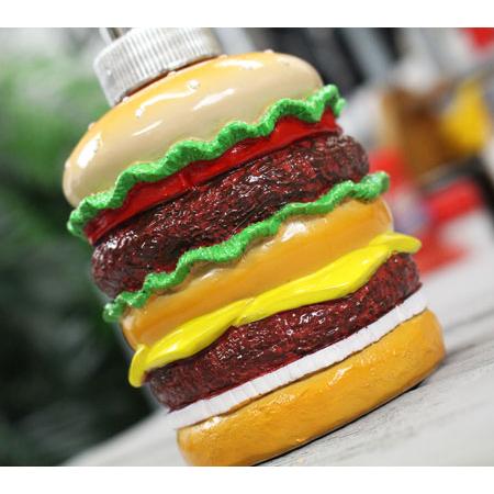 ハンバーガー ソープディスペンサー ボトル シャンプー 消毒液 ハンド