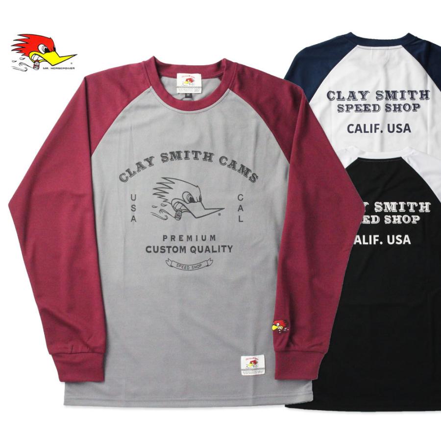 クレイスミス Tシャツ メンズ 長袖 メッシュ アメカジ おしゃれ