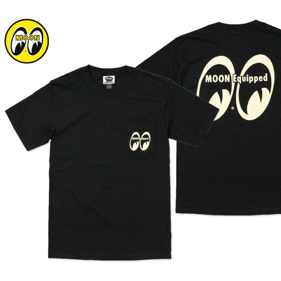 ムーンアイズ Tシャツ メンズ 半袖 ポケット アメカジ おしゃれ かっこいい かわいい アメ車 ホットロッド Mooneyes Moon Equipped T Shirt With Pocket Ts Mqt002bkp Mon U S Junkyard 通販 Yahoo ショッピング
