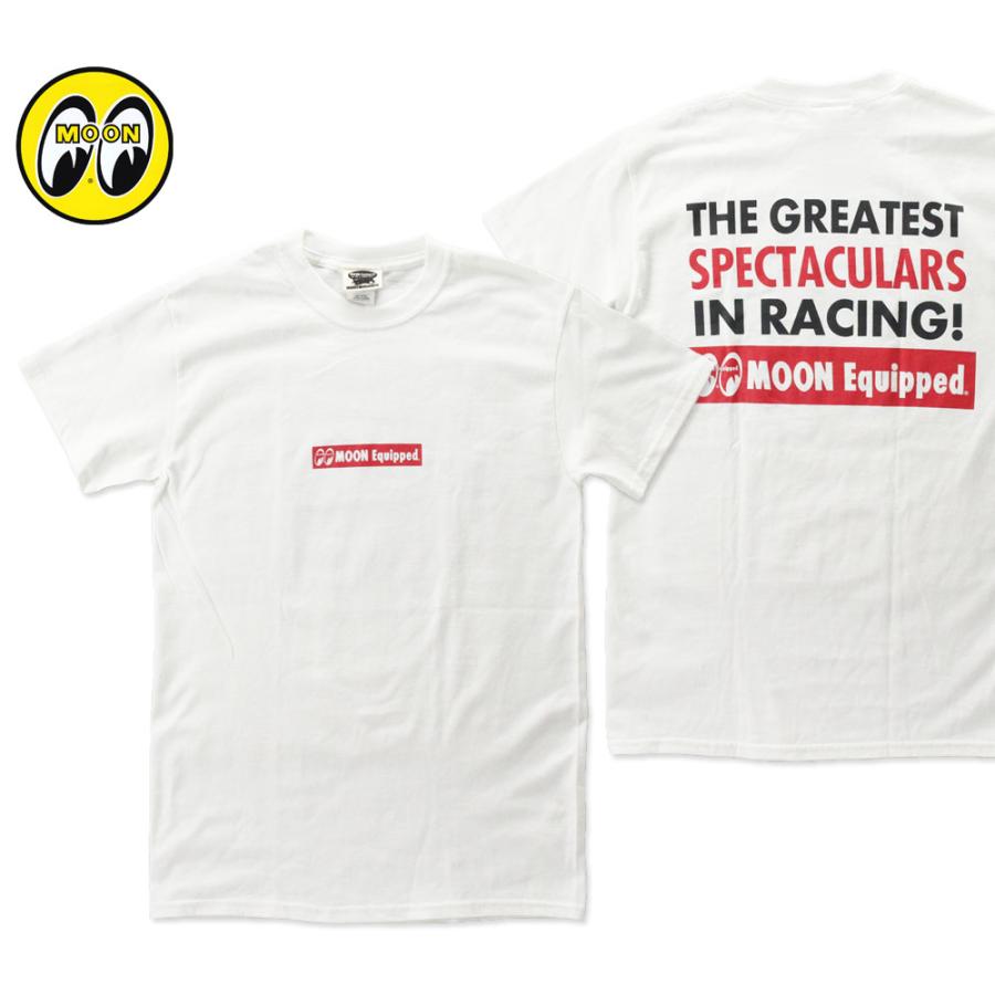 ムーンアイズ Tシャツ メンズ 半袖 アメカジ おしゃれ かっこいい かわいい ホットロッド レーシング モーター Mooneyes Moon Equipped Spectaculars Ts Mqt120wh Mon U S Junkyard 通販 Yahoo ショッピング